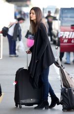 VICTORIA JUSTICE Arrives at LAX Airport in Los Angeles