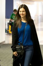 VICTORIA JUSTICE Arrives at LAX Airport in Los Angeles