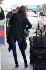 VICTORIA JUSTICE Arrives at LAX Airport in Los Angeles