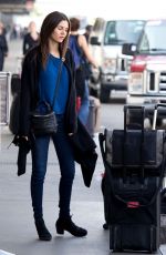 VICTORIA JUSTICE Arrives at LAX Airport in Los Angeles