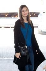 VICTORIA JUSTICE Arrives at LAX Airport in Los Angeles