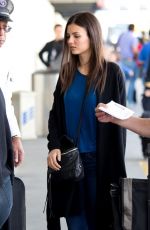VICTORIA JUSTICE Arrives at LAX Airport in Los Angeles