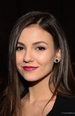 VICTORIA JUSTICE at DKNY Fashion Show in New York