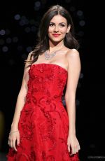 VICTORIA JUSTICE at Go Red for Women, The Heart Truth Fashion Show in New York