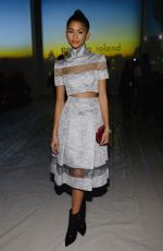 ZENDAYA COLEMAN at Pamella Roland Fashion Show in New York