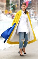 ZENDAYA COLEMAN Out and About in New York