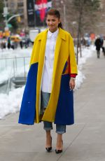 ZENDAYA COLEMAN Out and About in New York