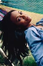 ZOE SALDANA in Lucky Magazine, February 2014 Issue