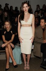 ZOEY DEUTCH at Cushnie Et Ochs Fashion Show in New York