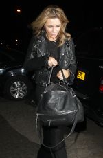 ABBEY CLANCY Leaves ITV Studios in London