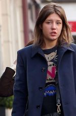 ADELE EXARCHOPOULOS and Saen Penn Out and About in Paris