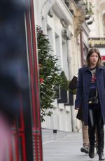 ADELE EXARCHOPOULOS and Saen Penn Out and About in Paris