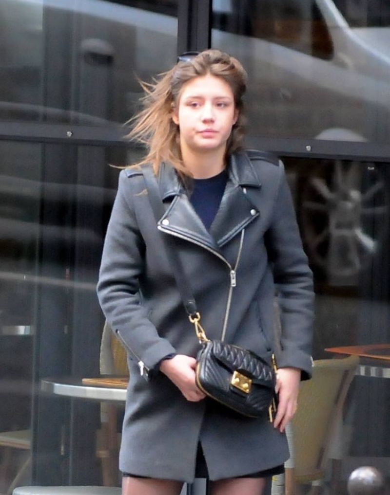ADELE EXARCHOPOULOS and Saen Penn Out and About in Paris – HawtCelebs