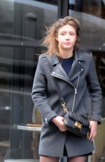 ADELE EXARCHOPOULOS and Saen Penn Out and About in Paris