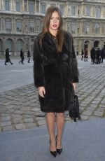 ADELE EXARCOPOULOS at Louis Vuitton Fall/Winter 2014/2015 Fashion Show in Paris