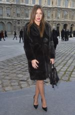 ADELE EXARCOPOULOS at Louis Vuitton Fall/Winter 2014/2015 Fashion Show in Paris