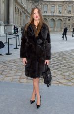 ADELE EXARCOPOULOS at Louis Vuitton Fashion Show in Paris
