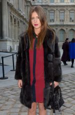 ADELE EXARCOPOULOS at Louis Vuitton Fashion Show in Paris
