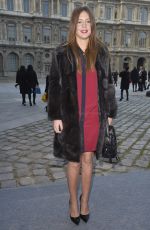 ADELE EXARCOPOULOS at Louis Vuitton Fashion Show in Paris