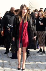 ADELE EXARCOPOULOS at Louis Vuitton Fashion Show in Paris