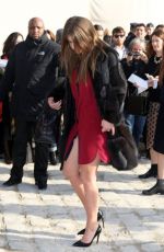 ADELE EXARCOPOULOS at Louis Vuitton Fashion Show in Paris