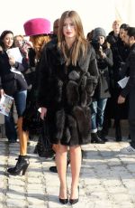ADELE EXARCOPOULOS at Louis Vuitton Fashion Show in Paris