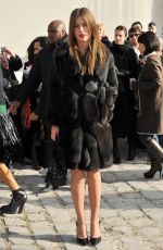 ADELE EXARCOPOULOS at Louis Vuitton Fashion Show in Paris