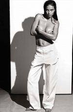 ADRIANA LIMA in Interview Magazine, Germany April 2014 Isssue