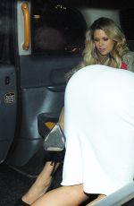 AISLEYNE HORGAN WALLACE and BIANCA GASCOIGNE Leaves Funky Buddha Night Club in London