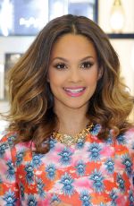 ALESHA DIXON at Her Alesha Rose Quartz Perfume Launch Photocall at Westfield Shopping Centre in London