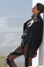 ALESSANDRA AMBROSIO at a Photoshoot in Lancaster