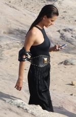 ALESSANDRA AMBROSIO at a Photoshoot in Lancaster