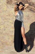 ALESSANDRA AMBROSIO at a Photoshoot in Lancaster