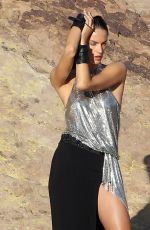 ALESSANDRA AMBROSIO at a Photoshoot in Lancaster