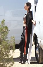 ALESSANDRA AMBROSIO at a Photoshoot in Lancaster
