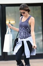 ALESSANDRA AMBROSIO in Tank Top at Soulcycle in Los Angeles