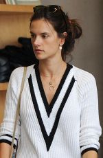 ALESSANDRA AMBROSIO Shopping at Blue Planet Store in Santa Monica