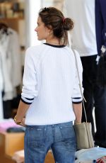 ALESSANDRA AMBROSIO Shopping at Blue Planet Store in Santa Monica