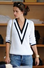 ALESSANDRA AMBROSIO Shopping at Blue Planet Store in Santa Monica
