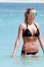 ALEX GERRARD in Bikini on the Beach in Dubai