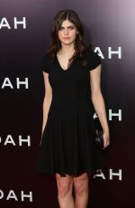 ALEXANDRA DADDARIO at Noah Premiere in New York