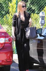 ALI LARTER Out Shopping in Beverly Hills