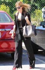 ALI LARTER Out Shopping in Beverly Hills