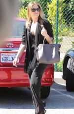ALI LARTER Out Shopping in Beverly Hills