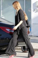 ALI LARTER Out Shopping in Beverly Hills