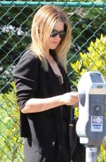 ALI LARTER Out Shopping in Beverly Hills