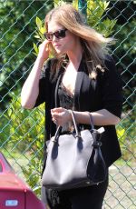 ALI LARTER Out Shopping in Beverly Hills