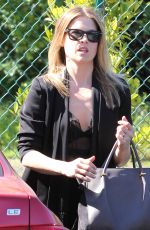 ALI LARTER Out Shopping in Beverly Hills