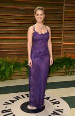 ALICE EVE at Vanity Fair Oscar Party in Hollywood