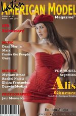 ALIS GIMENEZ in Latin American Model Magazine, March/April 2014 Issue